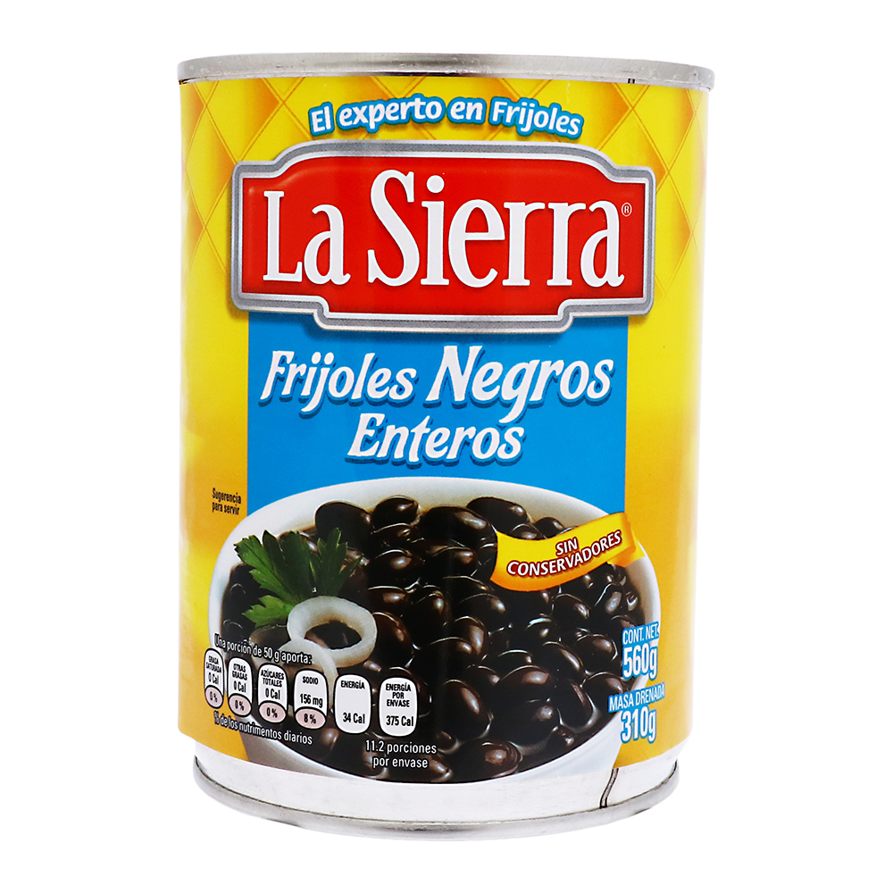 Black Beans. Frijoles Negros.
